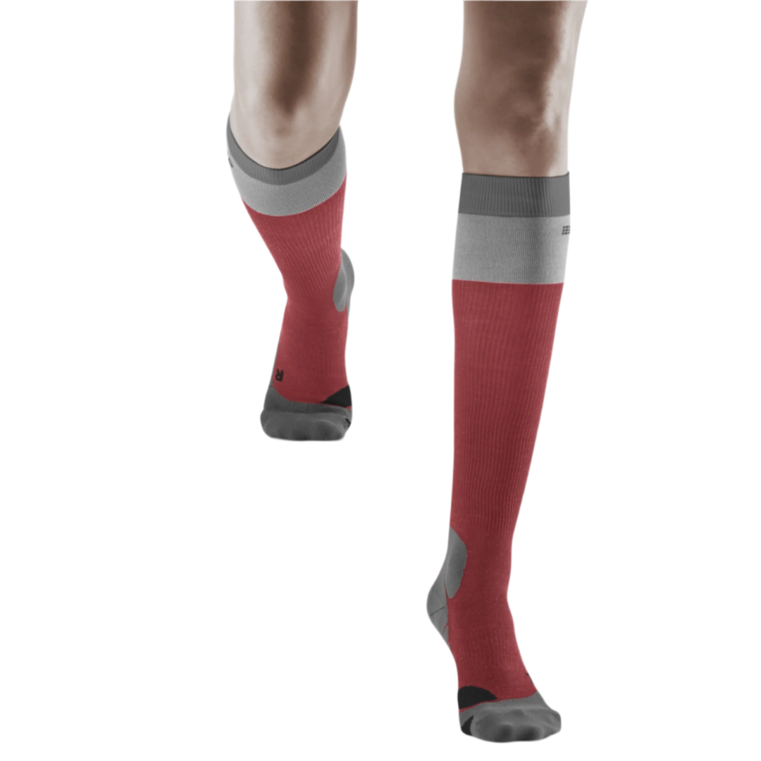 Hiking Light Merino Tall Compression Socks, Women - Clearance