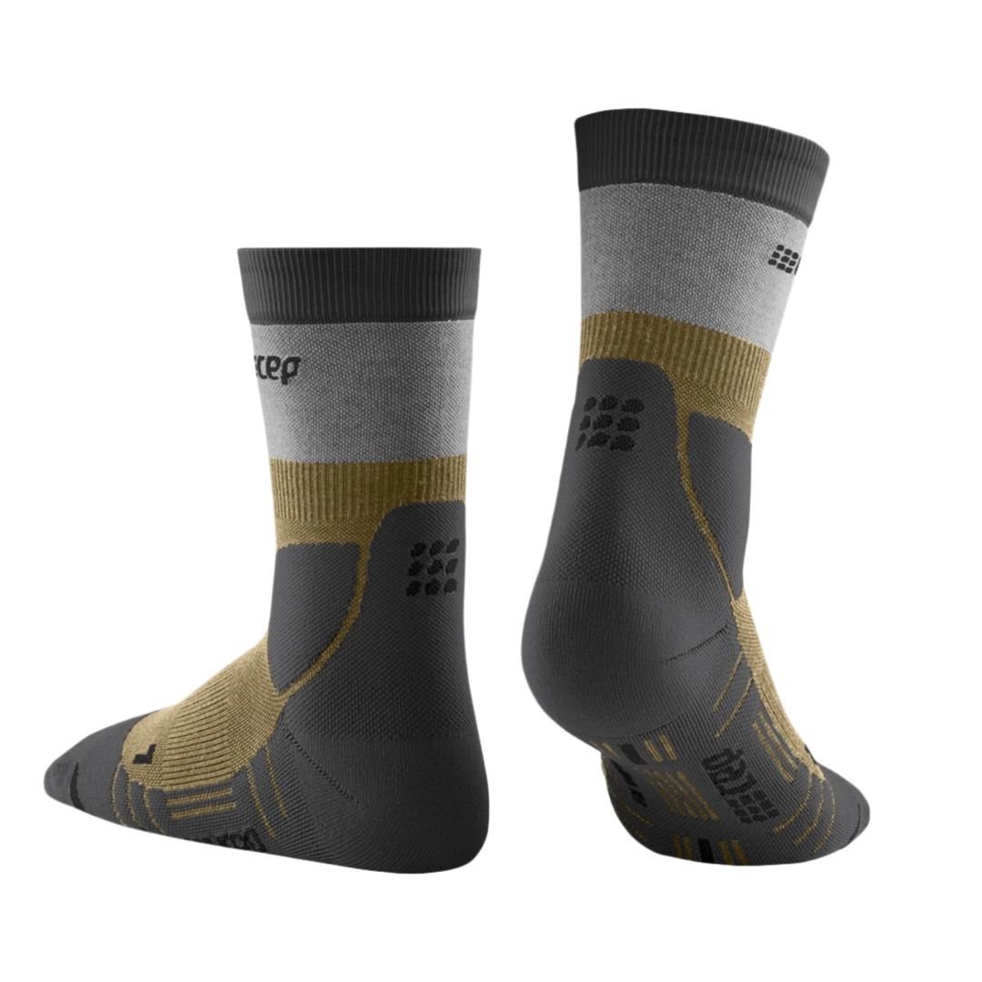 Hiking Light Merino Mid Cut Compression Socks, Men