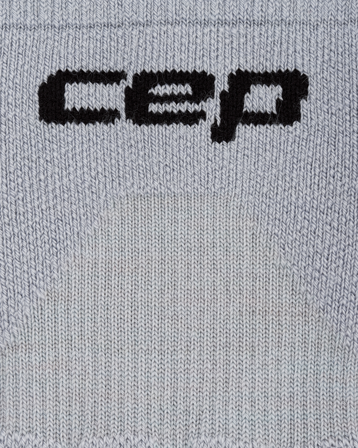 Hiking Max Cushion Mid Cut Compression Socks, Grey, close-up detail