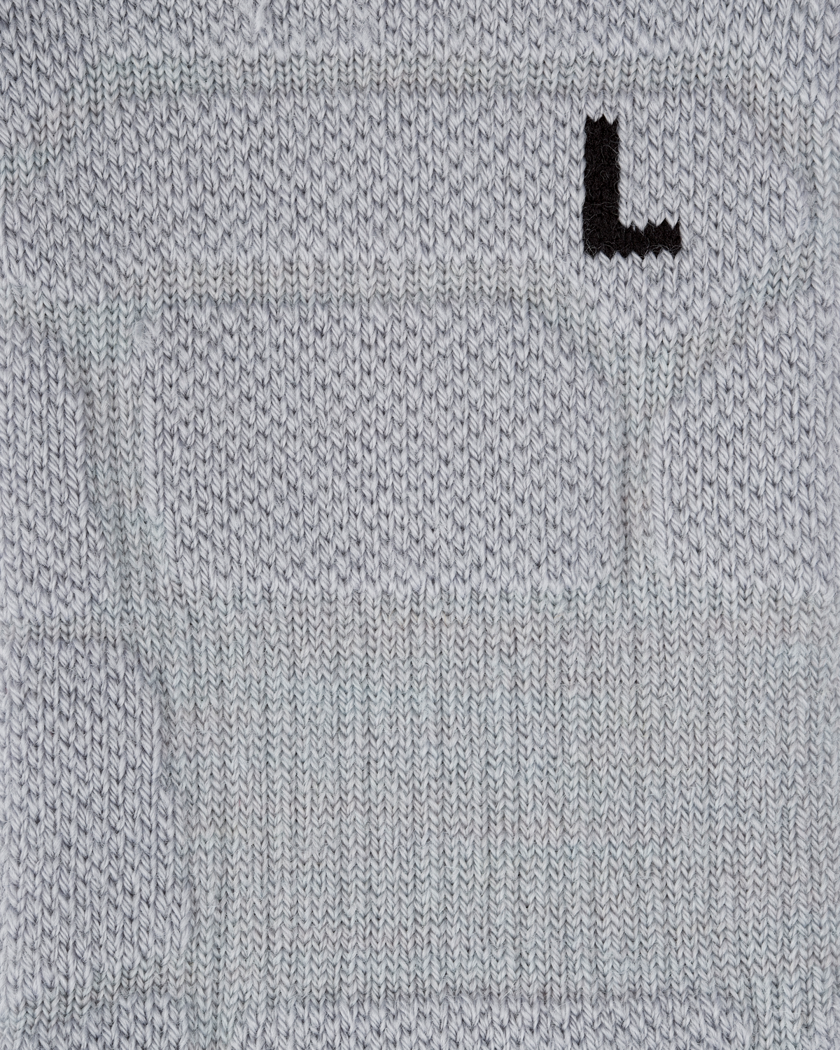 Hiking Max Cushion Mid Cut Compression Socks, Grey, close-up detail