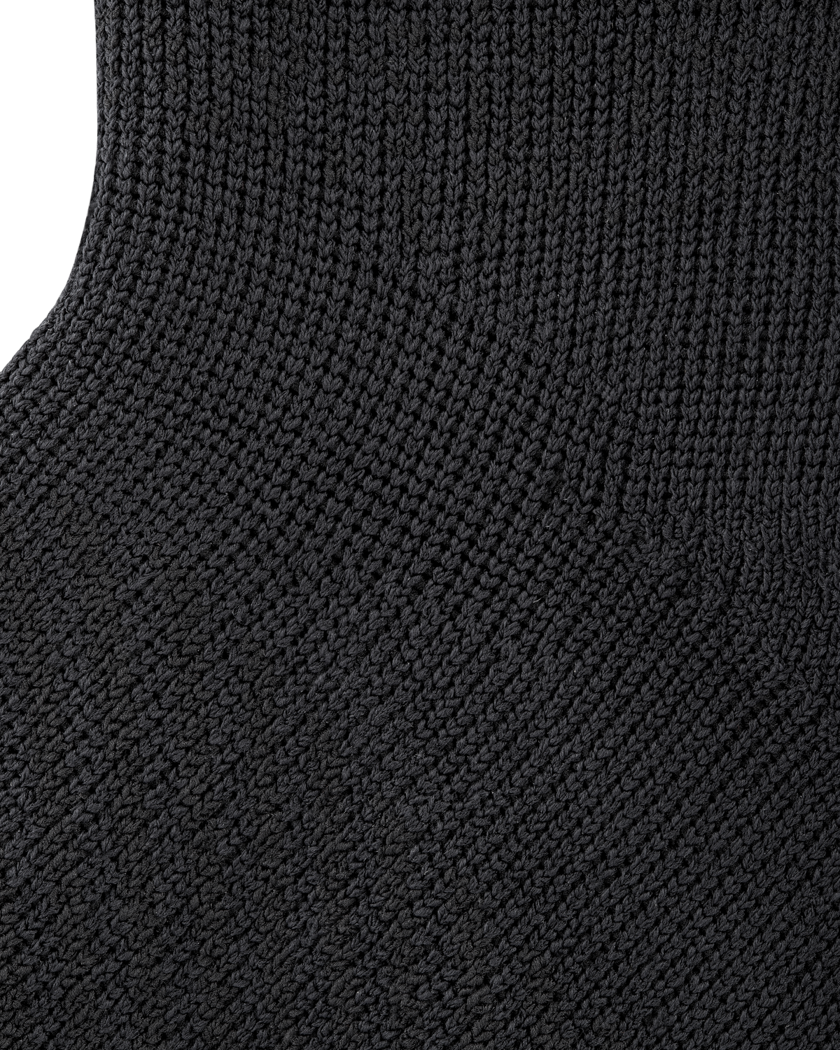 Max Support Achilles Sleeve, Black, close-up detail