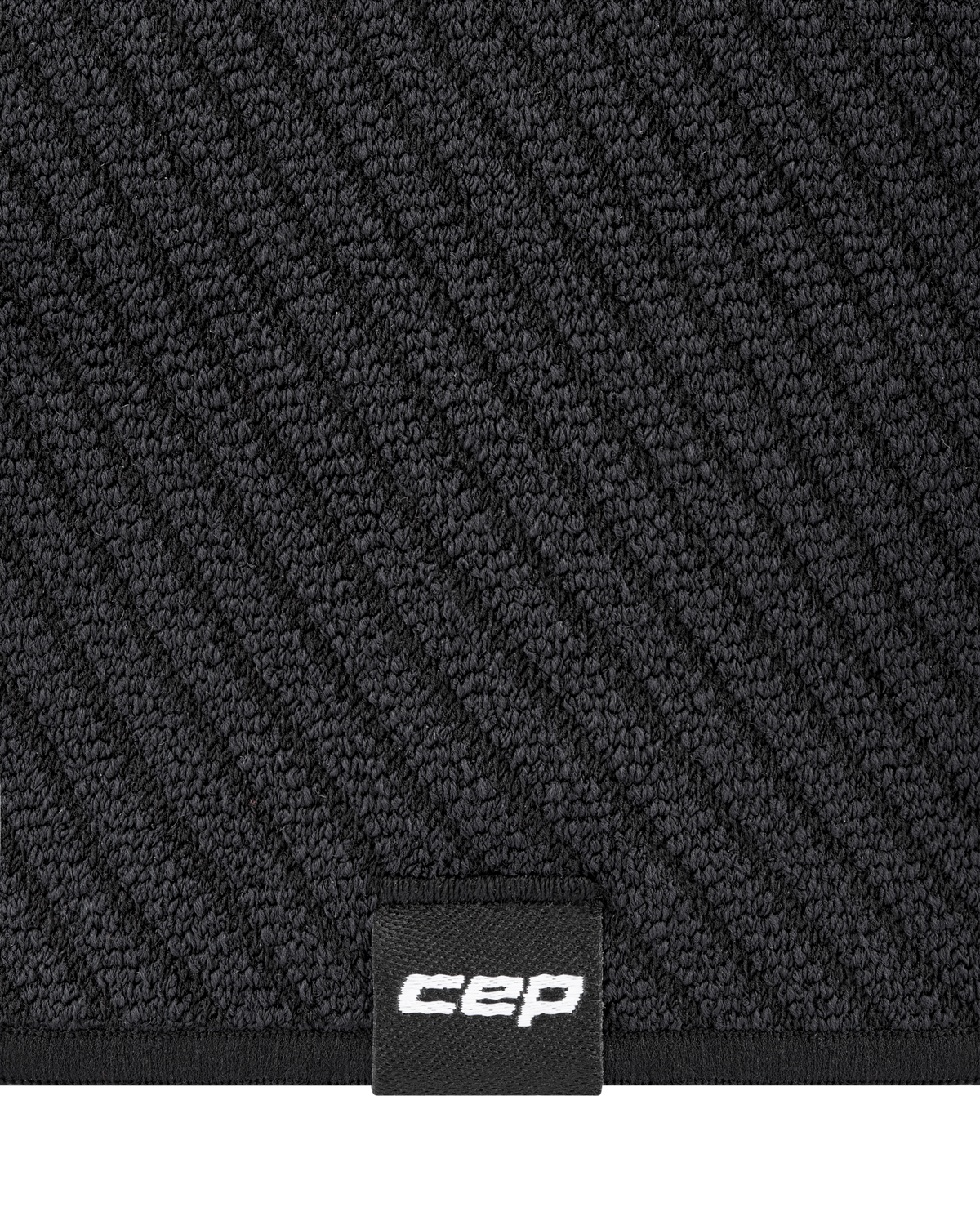 Max Support Knee Sleeve, Black, close-up detail