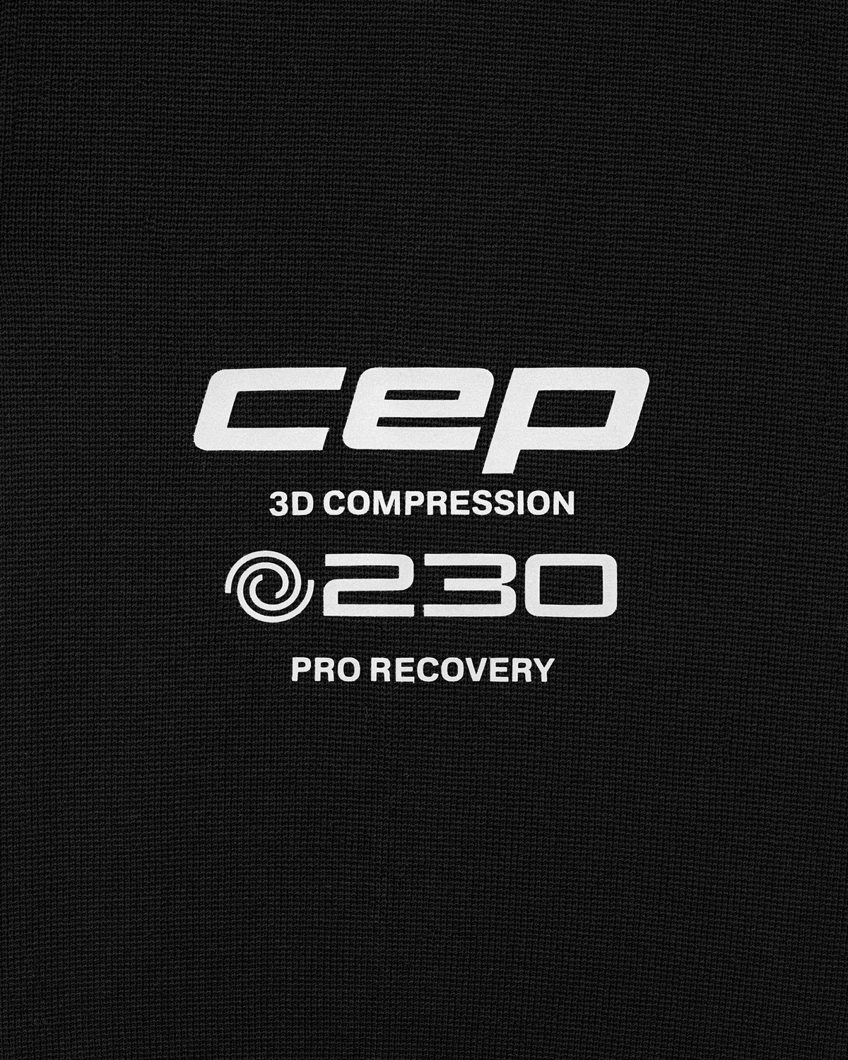 Pro Recovery Compression Tights, Men, Black, close-up detail