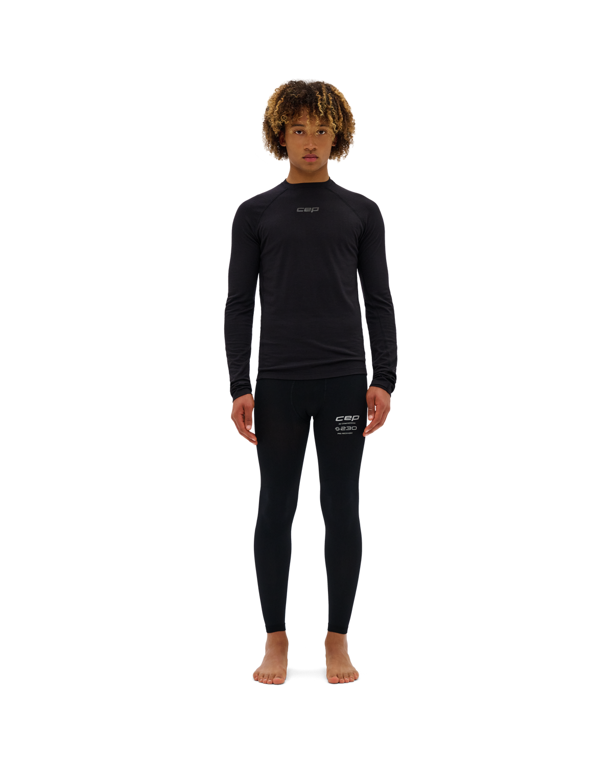 Pro Recovery Compression Tights, Men, Black