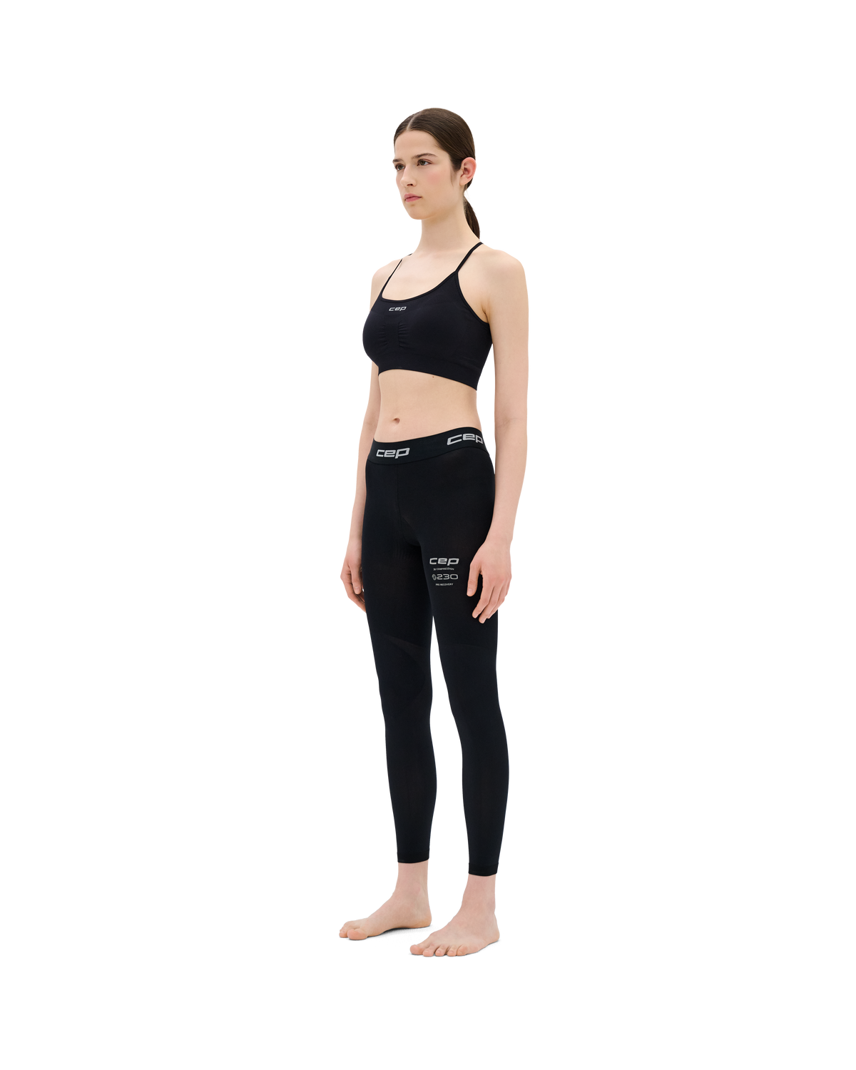 Pro Recovery Compression Tights, Women, Black