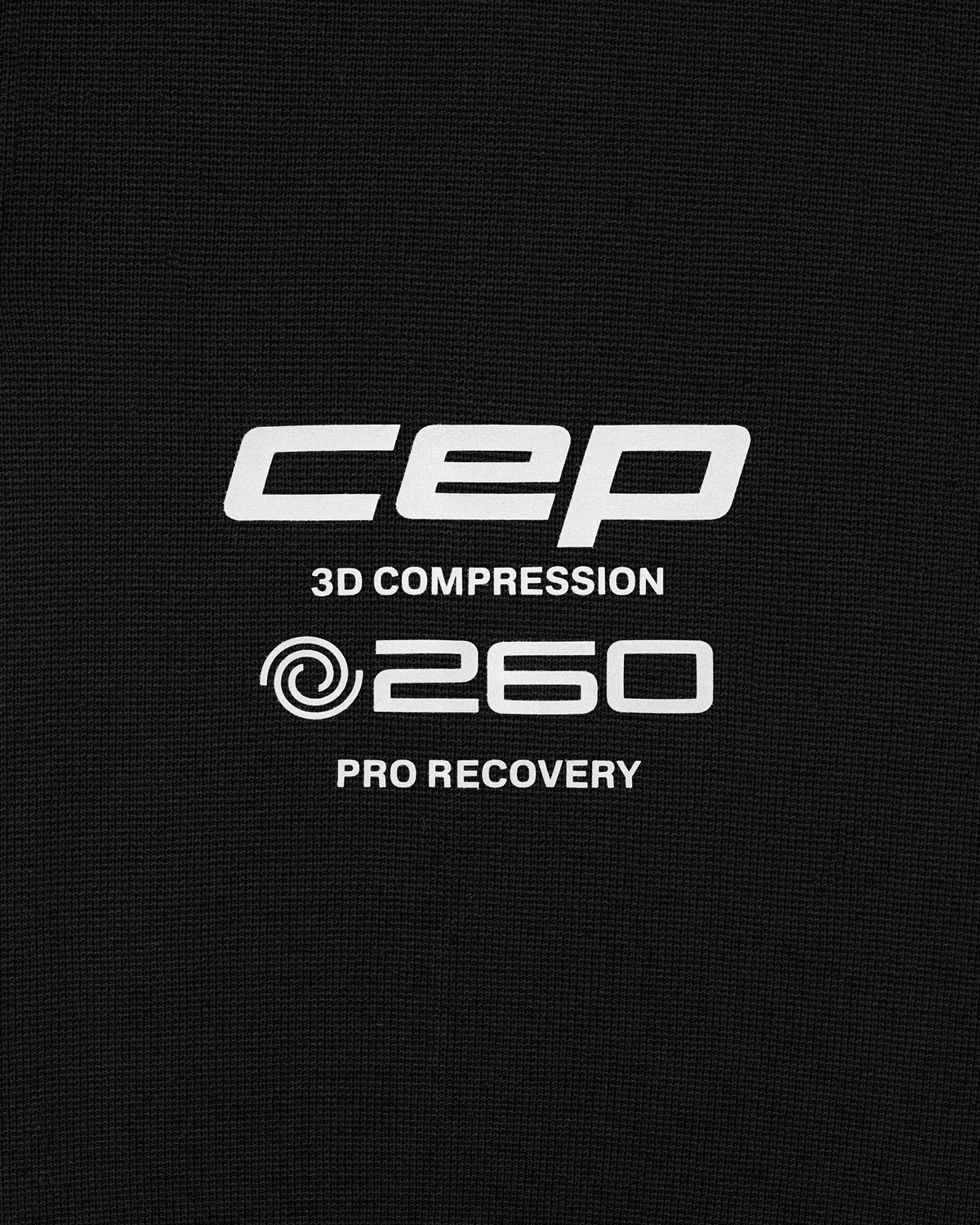 Pro Recovery Compression Open Toe Tights, Men, Black, close-up detail