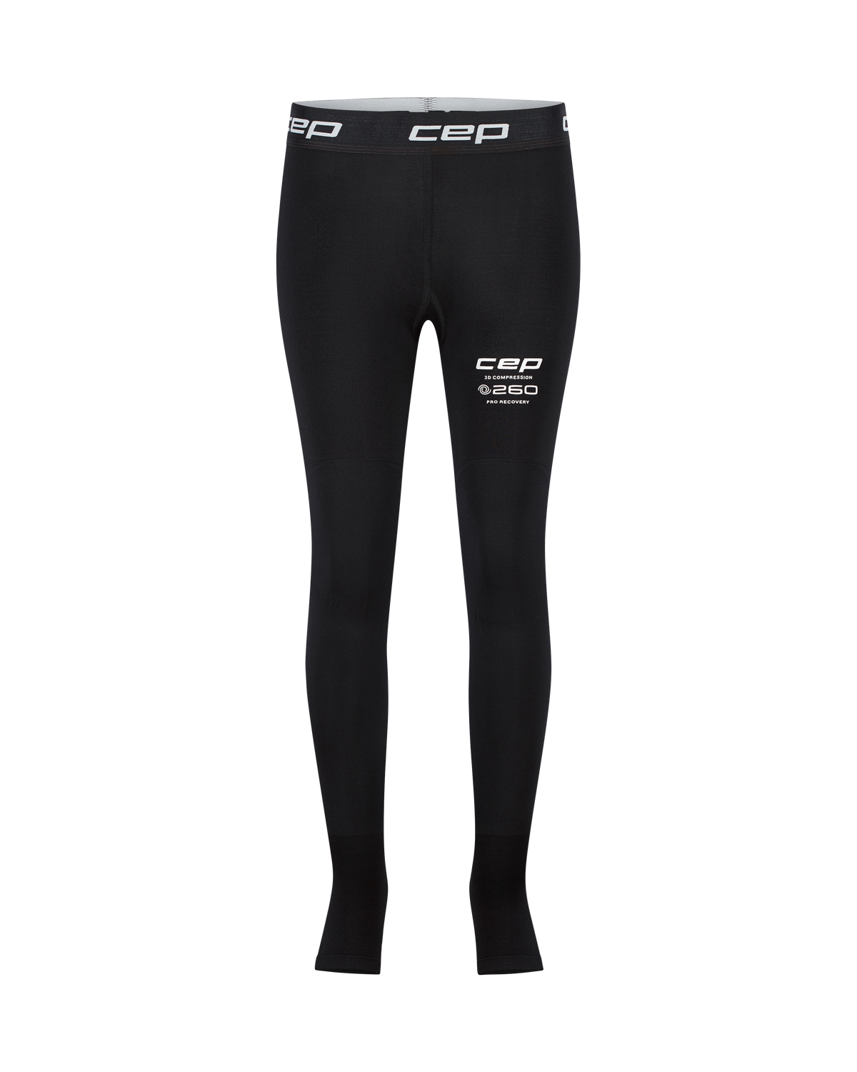 Pro Recovery Compression Open Toe Tights, Women, Black