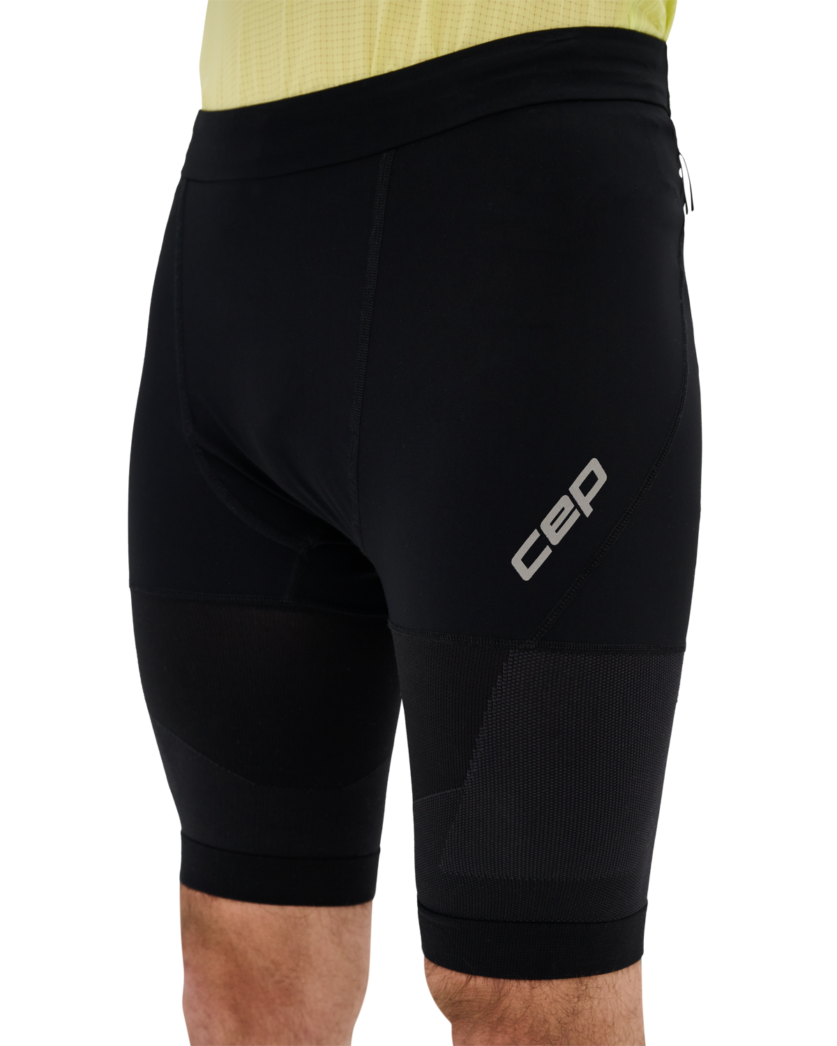 Pro Run 3D Compression Shorts, Men, Black, close-up detail