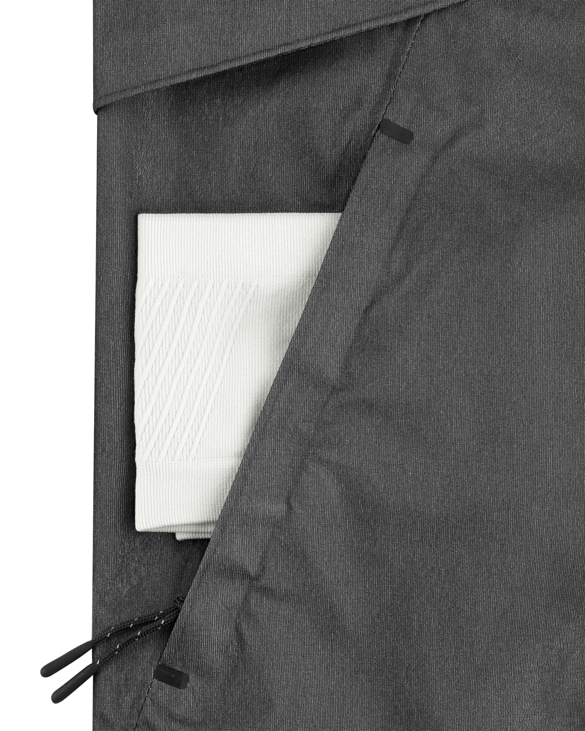 Pro Run 3-Layer Jacket, Men, Grey, close-up detail