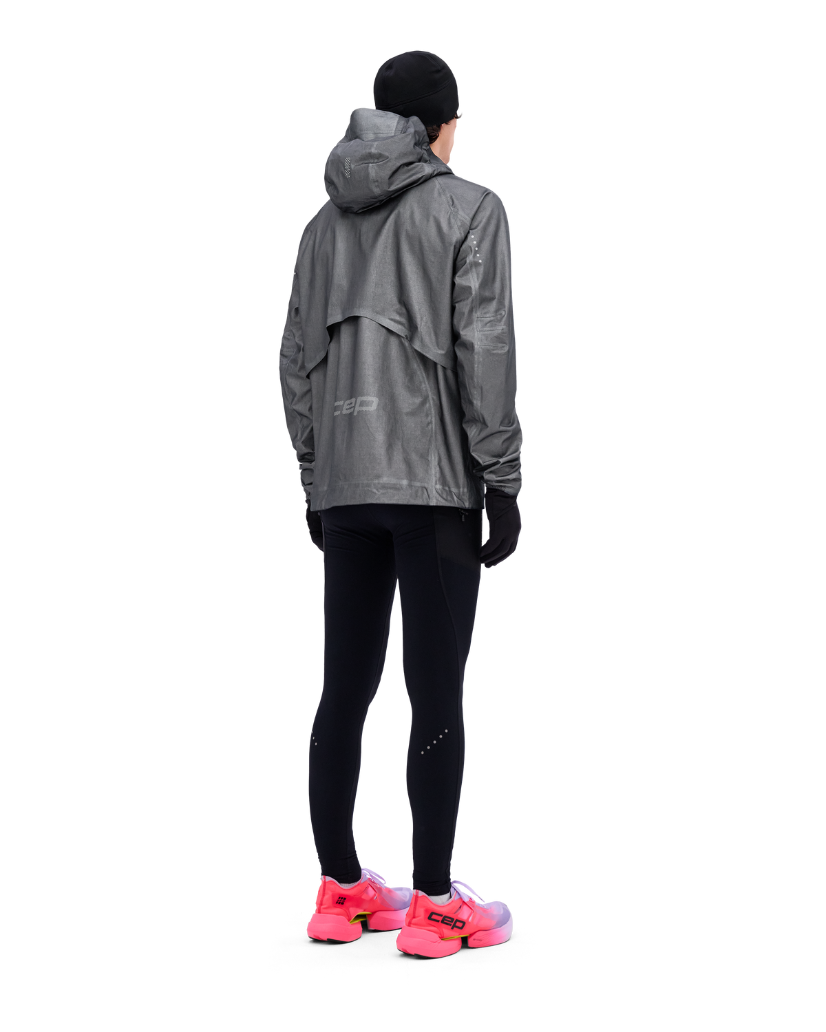Pro Run 3-Layer Jacket, Men, Grey