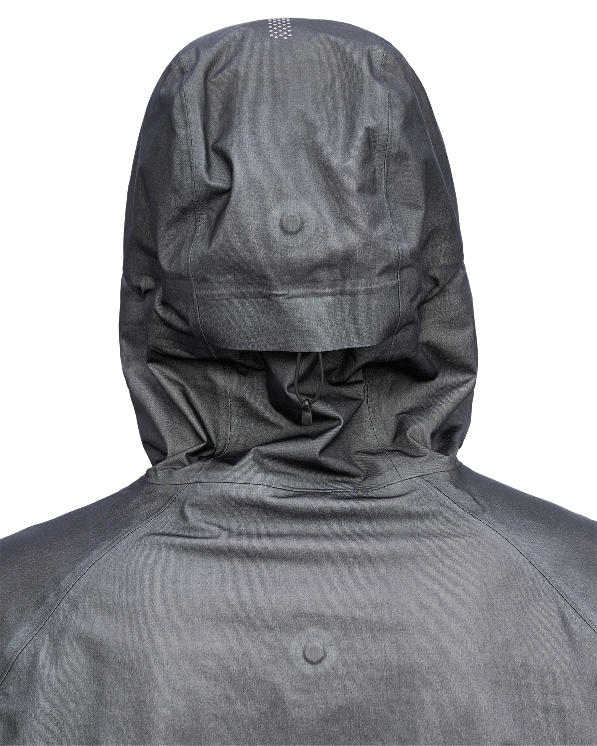 Pro Run 3-Layer Jacket, Men, Grey, close-up detail