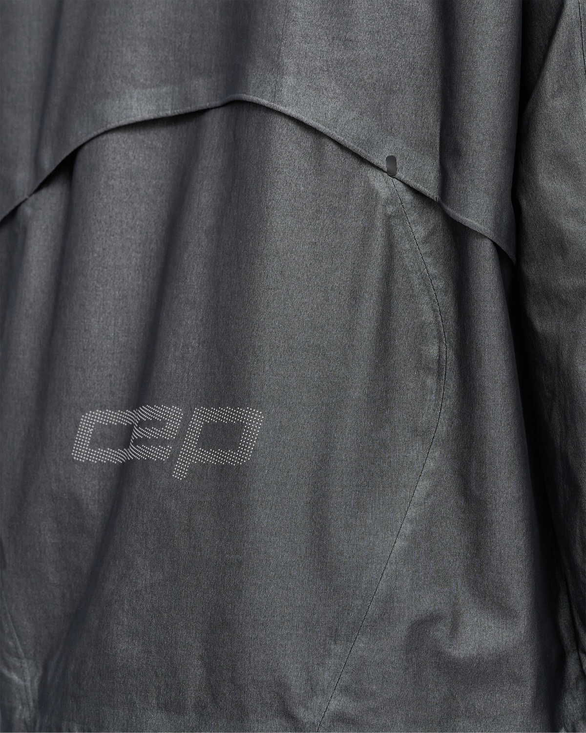 Pro Run 3-Layer Jacket, Women, Grey, close-up detail