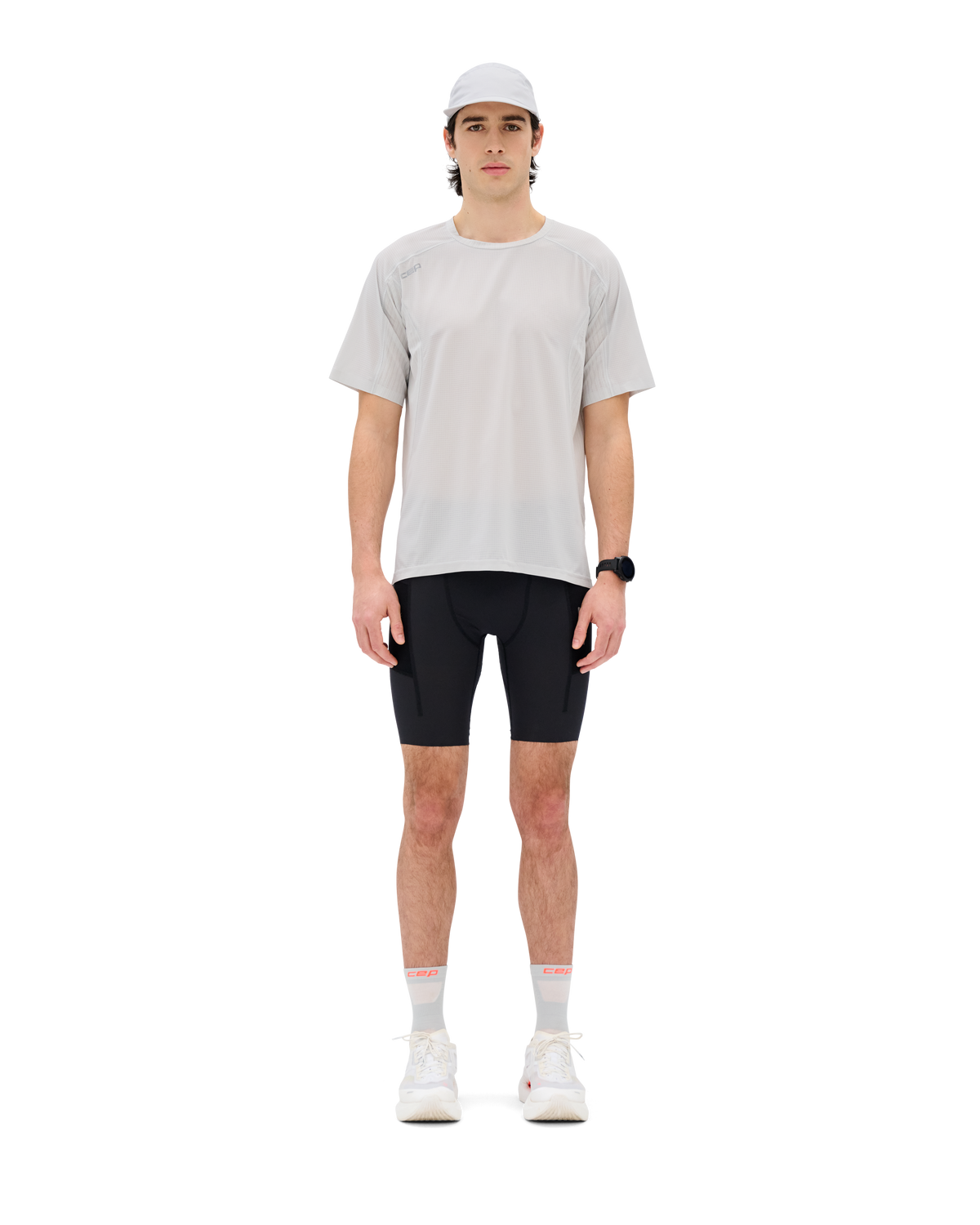 Pro Run Cargo Compression Shorts, Men, Black