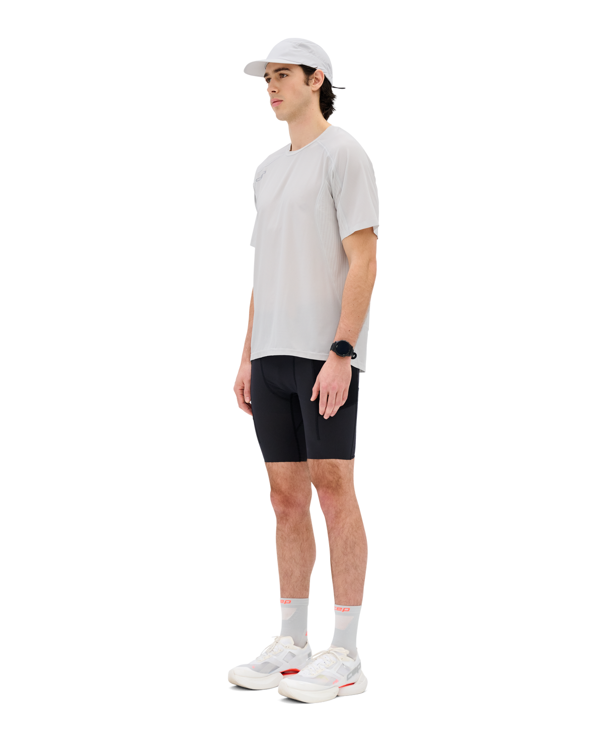 Pro Run Cargo Compression Shorts, Men, Black