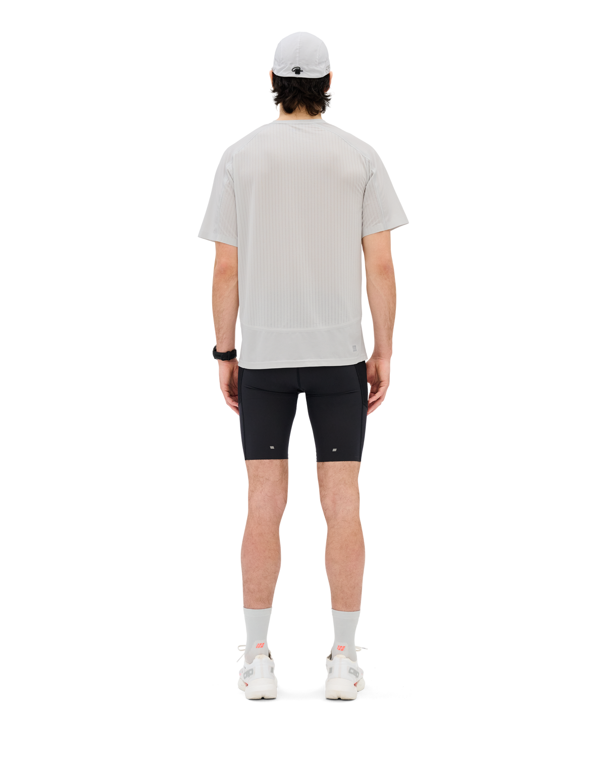Pro Run Cargo Compression Shorts, Men, Black
