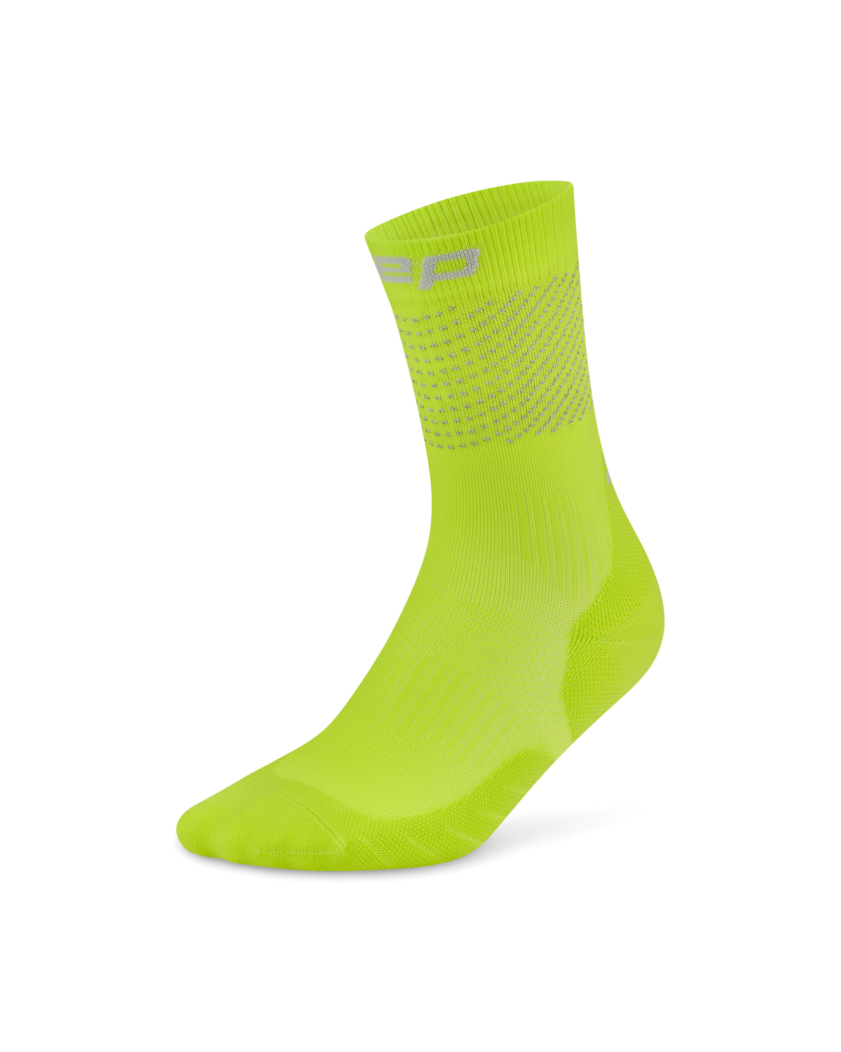 Pro Run Reflective Mid Cut Compression Socks
