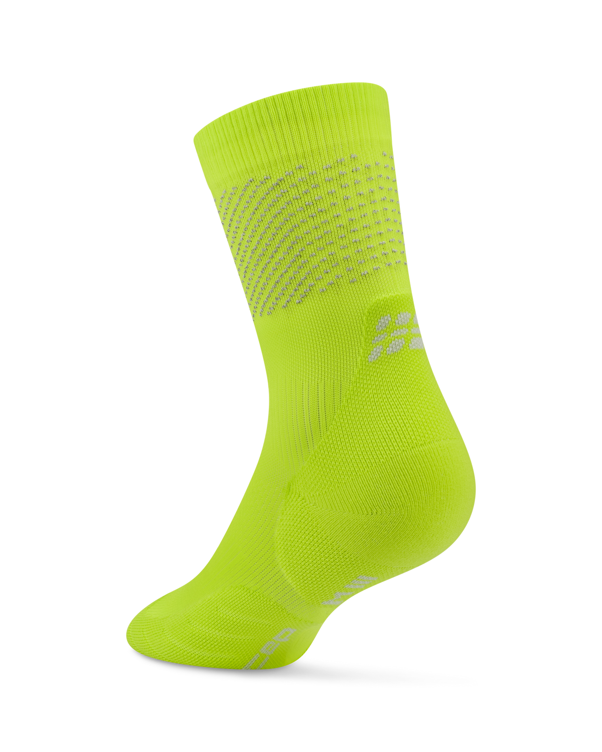 Pro Run Reflective Mid Cut Compression Socks