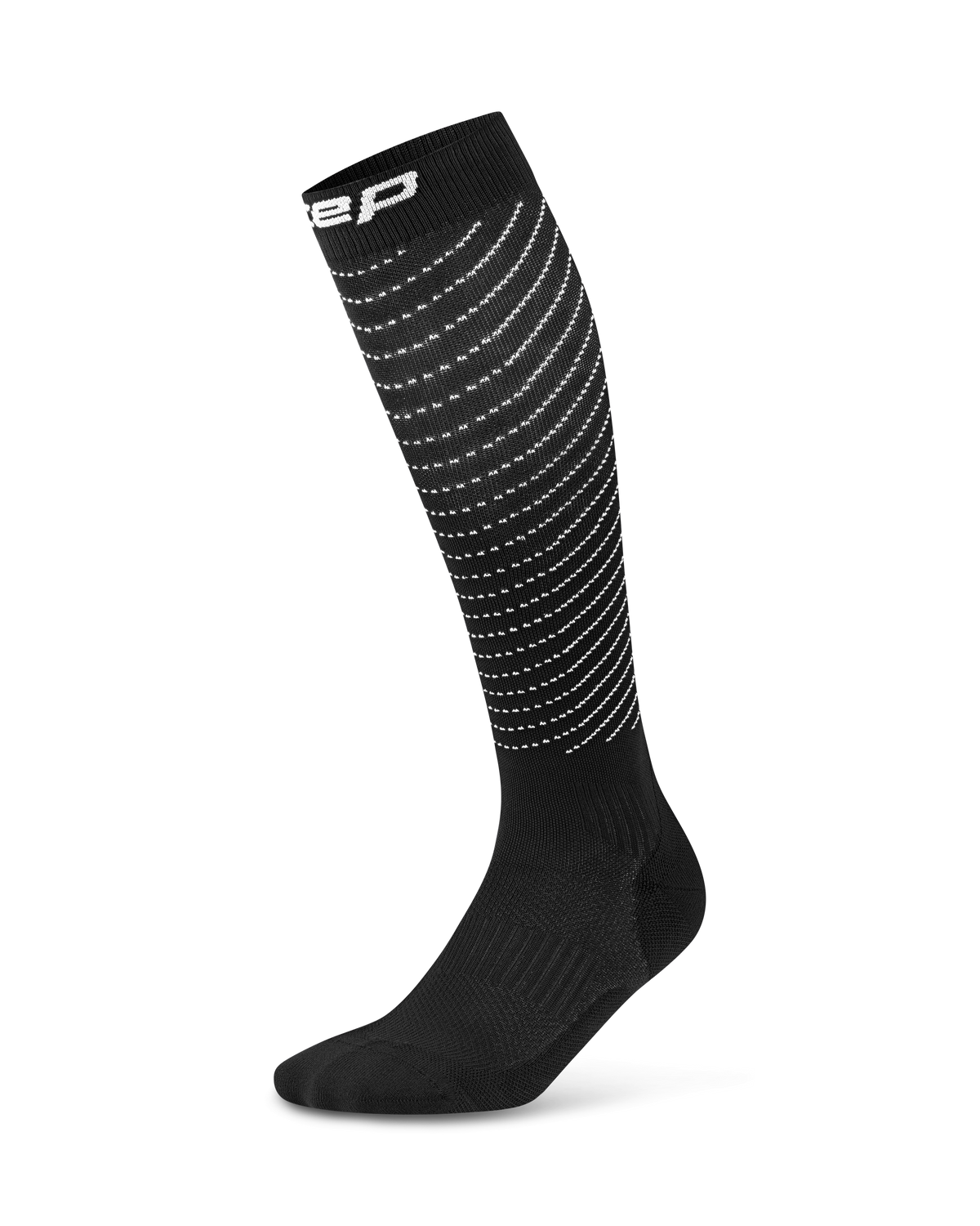 Pro Run Reflective Tall Compression Socks, Women