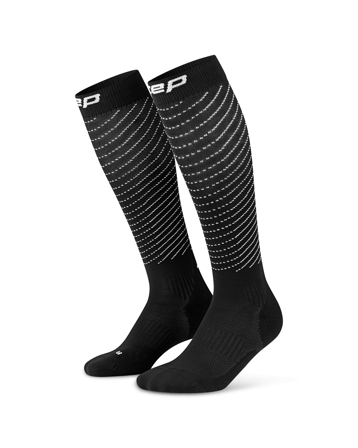 Pro Run Reflective Tall Compression Socks, Men