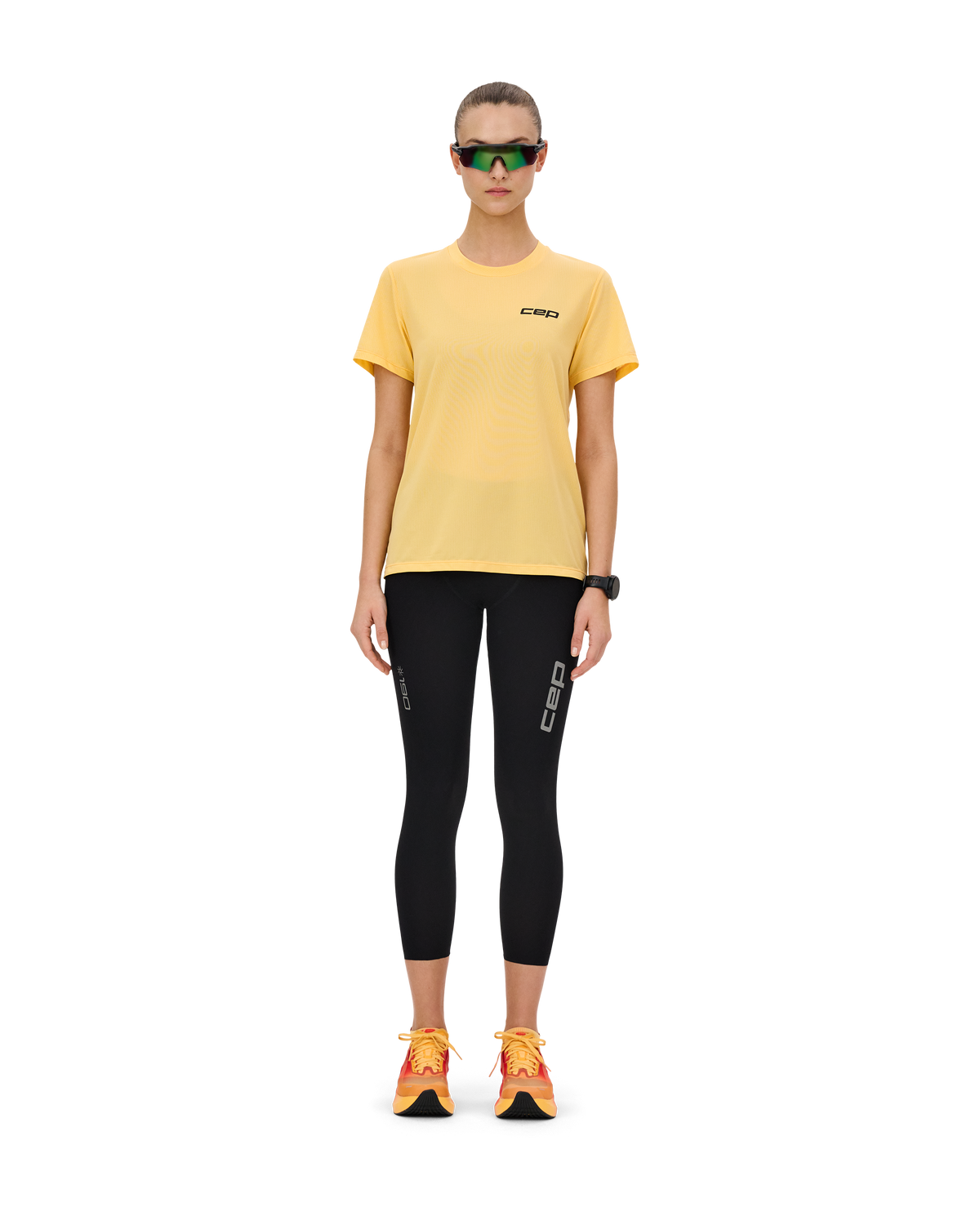 Pro Run Ultralight 7/8 Compression Tights, Women, Black