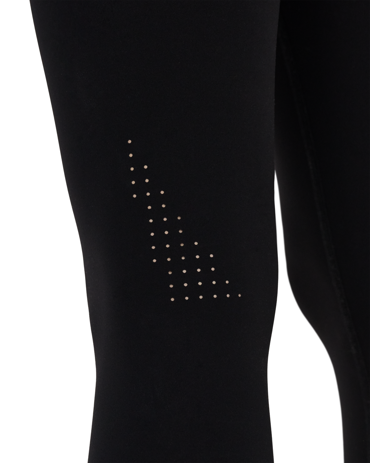 Pro Run Ultralight 7/8 Compression Tights, Women, Black, close-up detail
