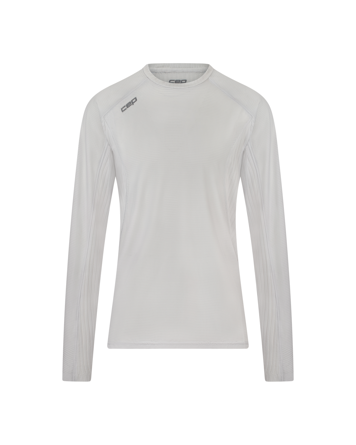Pro Run Ultralight Long Sleeve Tech Shirt, Men, Light Grey