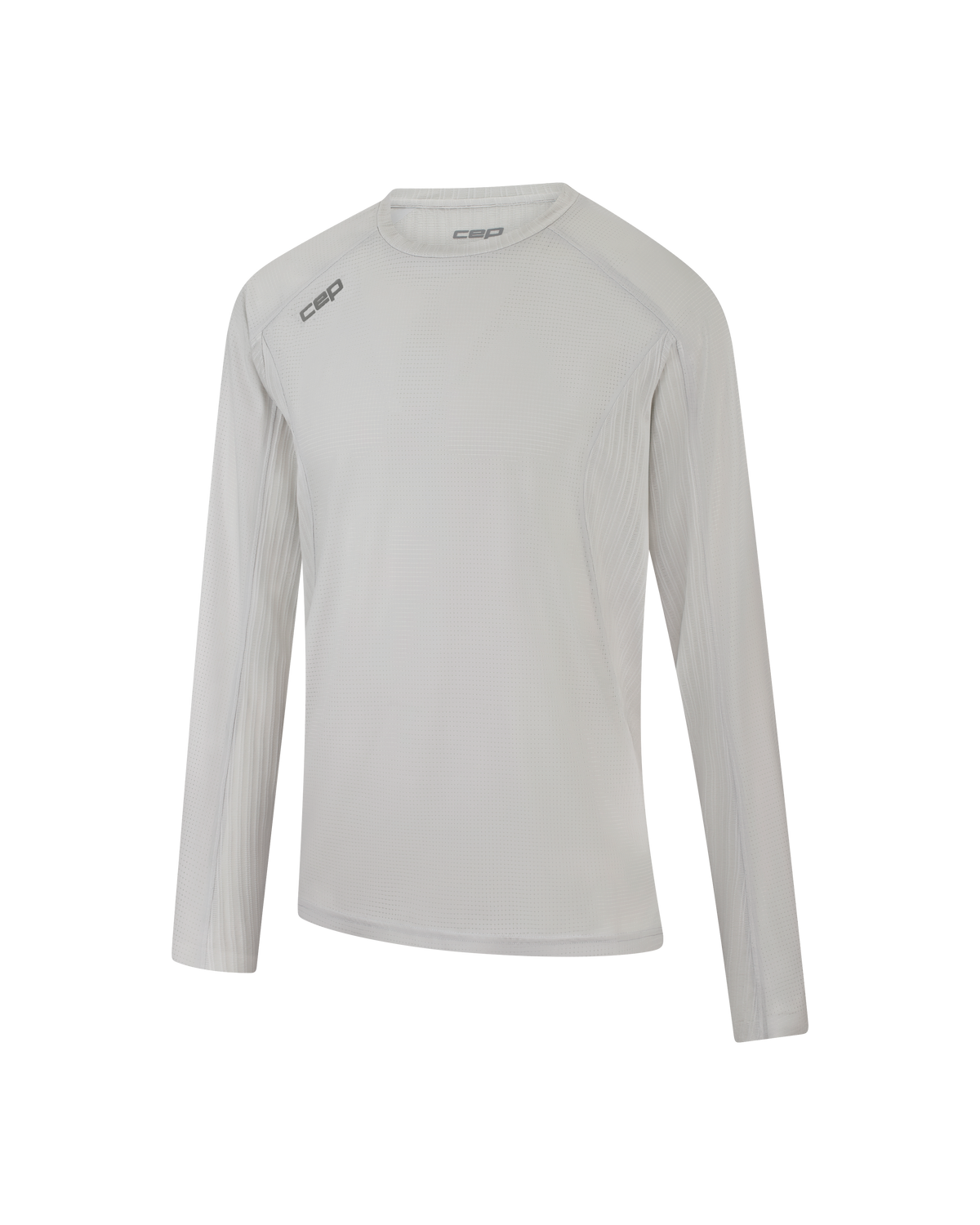Pro Run Ultralight Long Sleeve Tech Shirt, Men, Light Grey