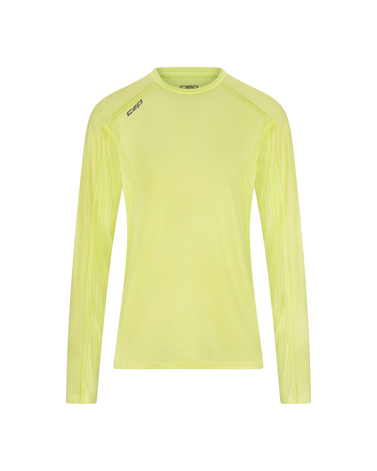 Pro Run Ultralight Long Sleeve Tech Shirt, Men, Lime