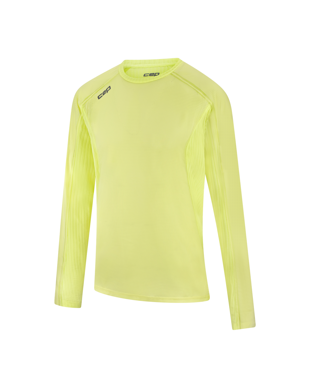 Pro Run Ultralight Long Sleeve Tech Shirt, Men, Lime