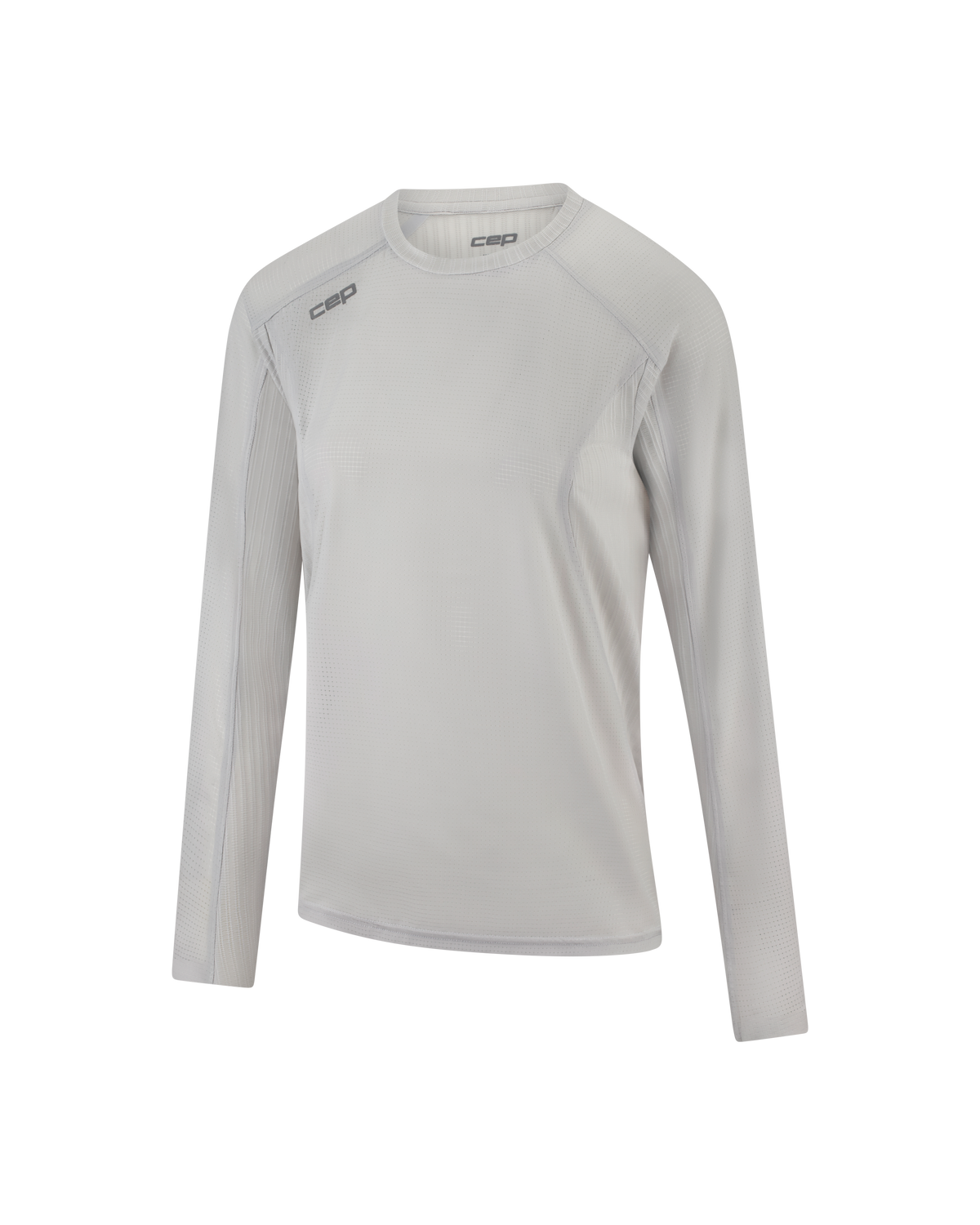 Pro Run Ultralight Long Sleeve Tech Shirt, Women, Light Grey