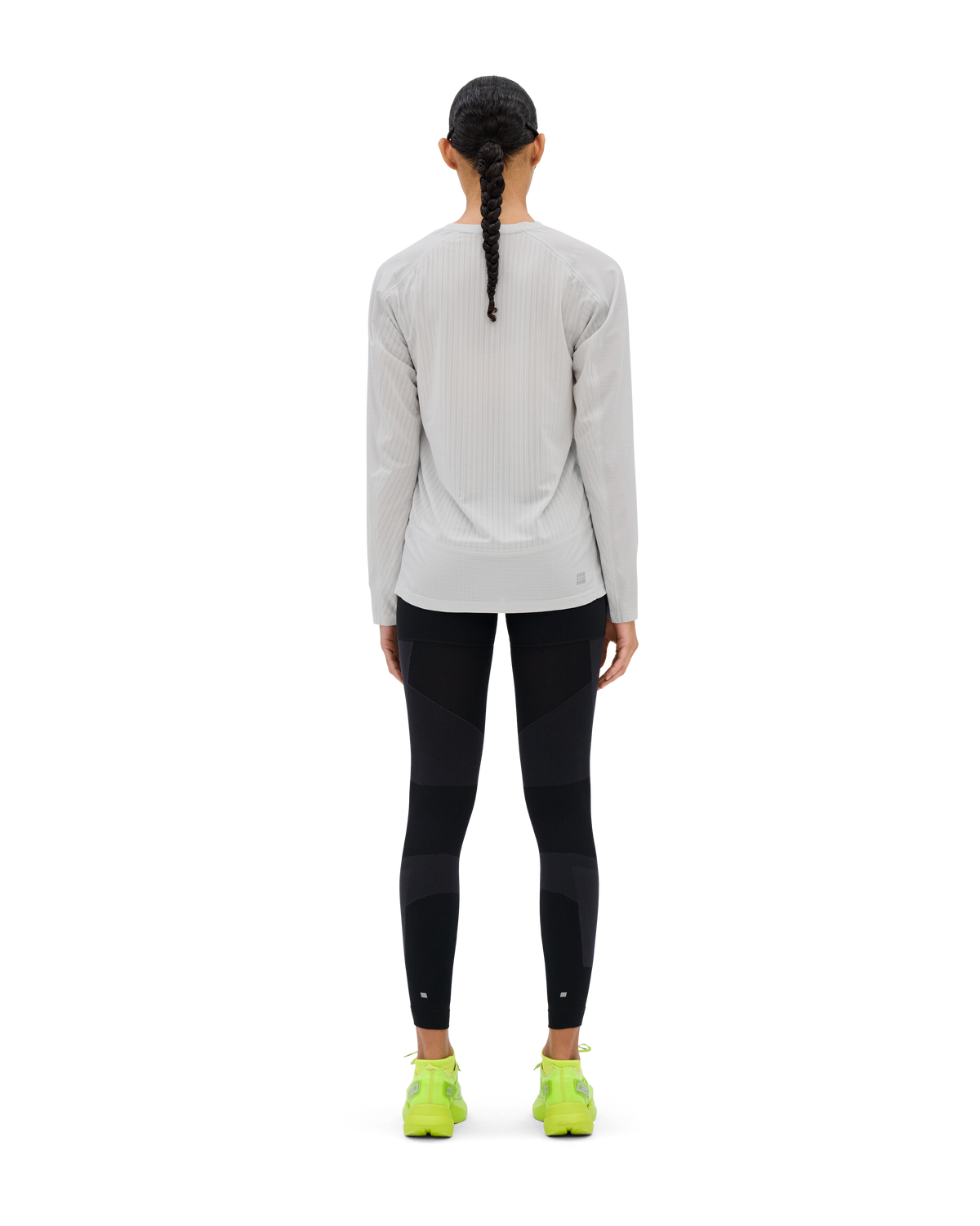 Pro Run Ultralight Long Sleeve Tech Shirt, Women, Light Grey