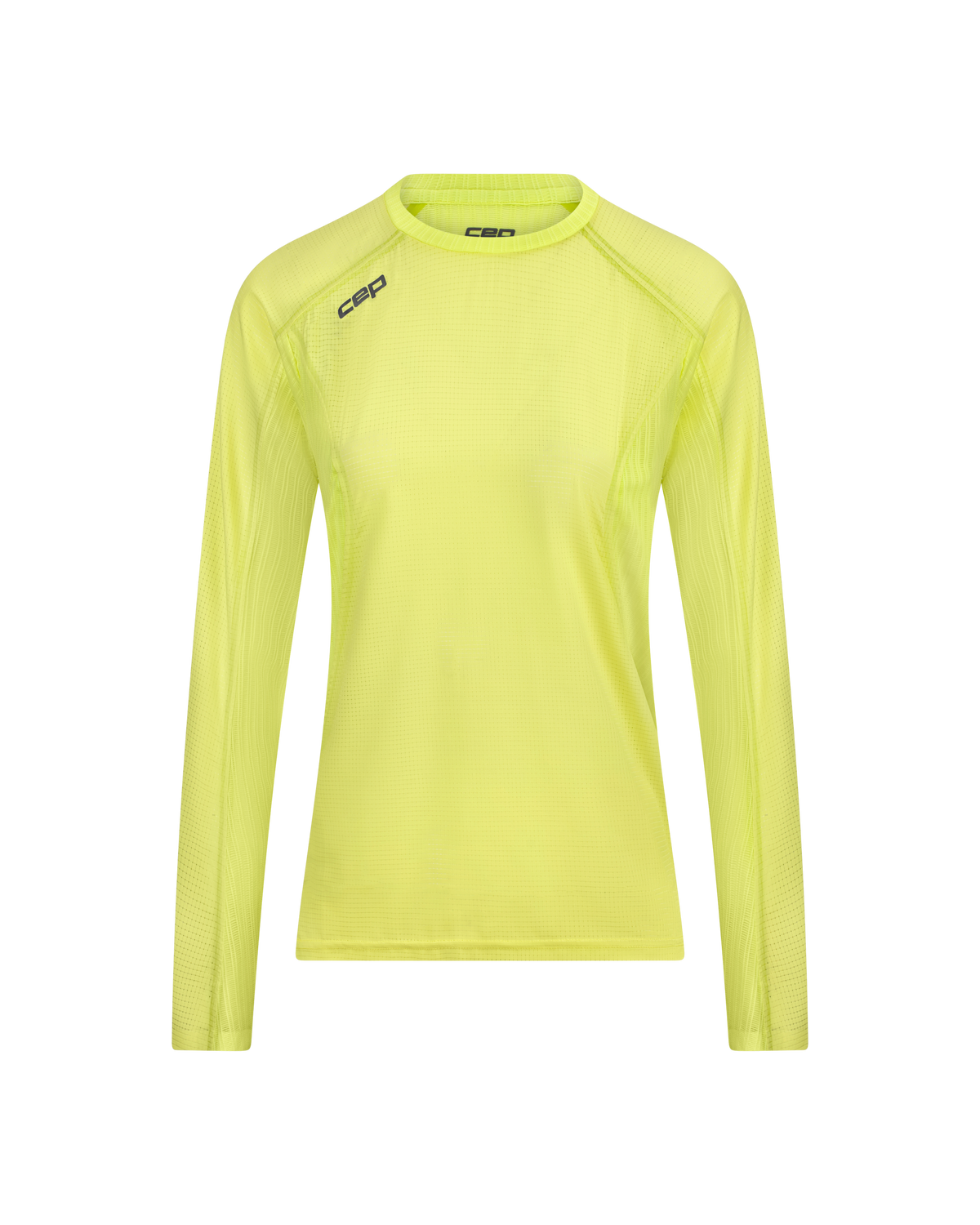 Pro Run Ultralight Long Sleeve Tech Shirt, Women, Lime
