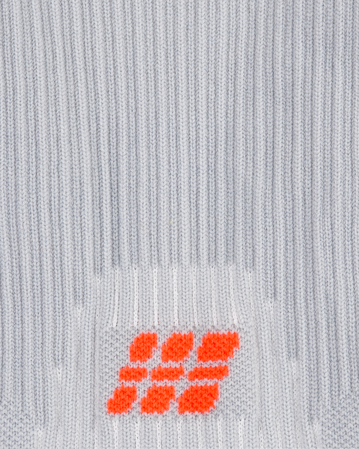 Pro Run Ultralight Mid Cut Compression Socks, Grey, close-up detail