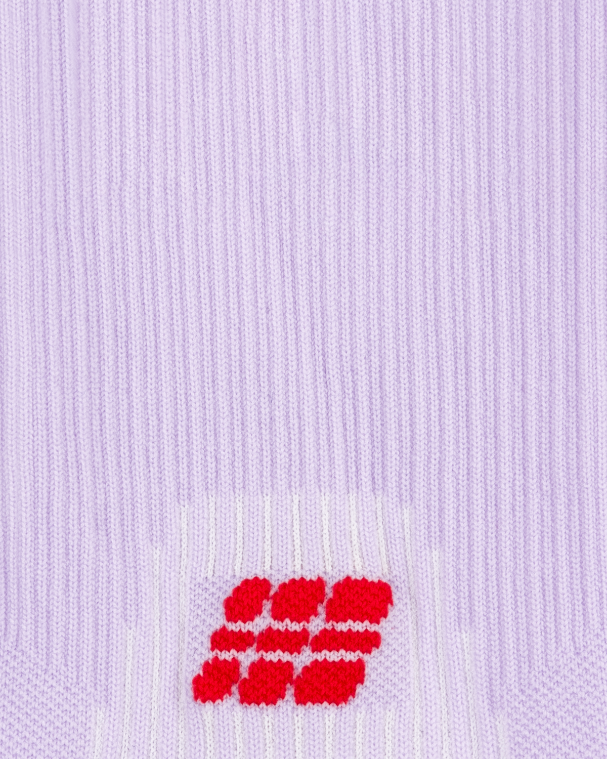 Pro Run Ultralight Mid Cut Compression Socks, Lilac, close-up detail