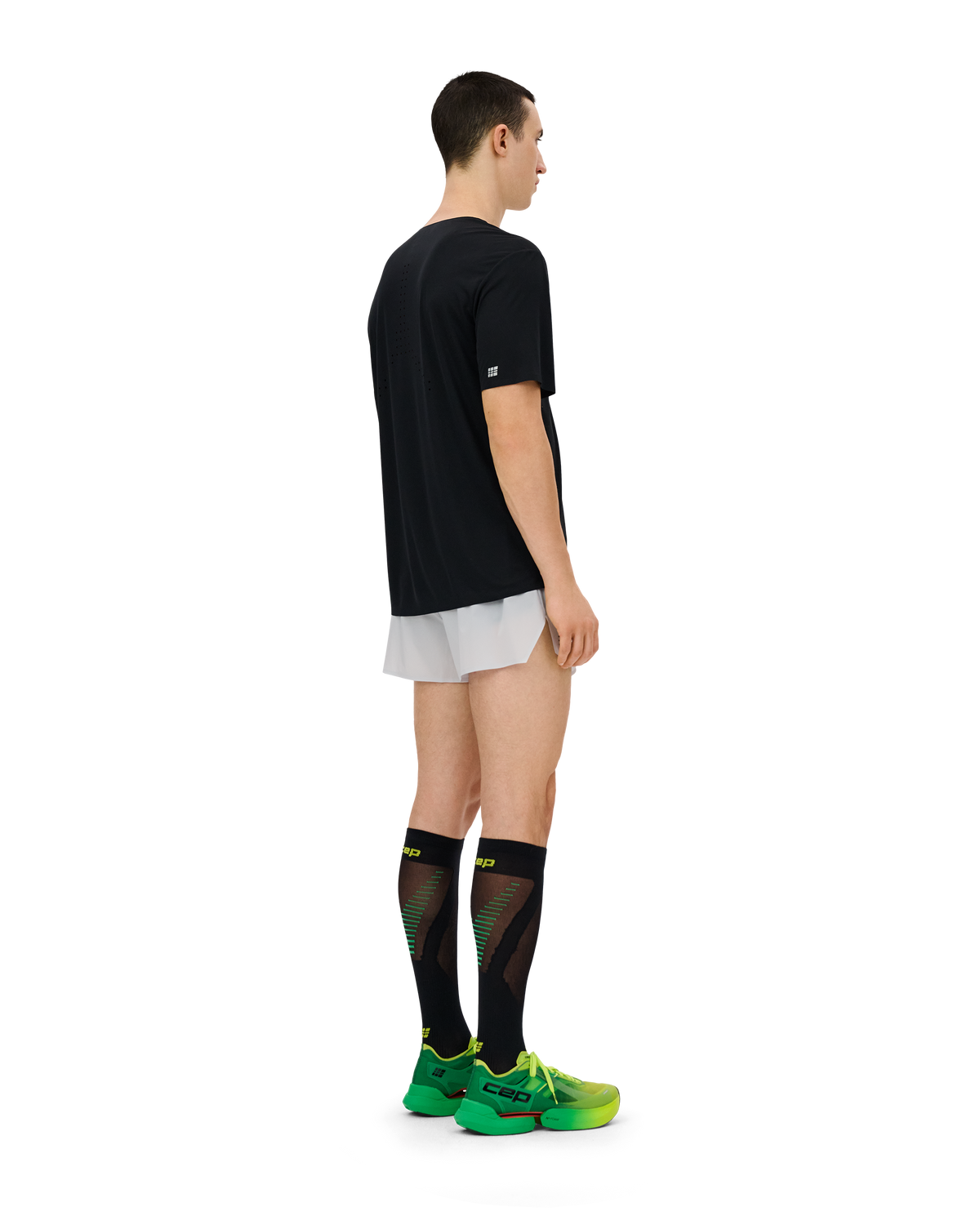 Pro Run Ultralight Short Sleeve Shirt, Men, Black