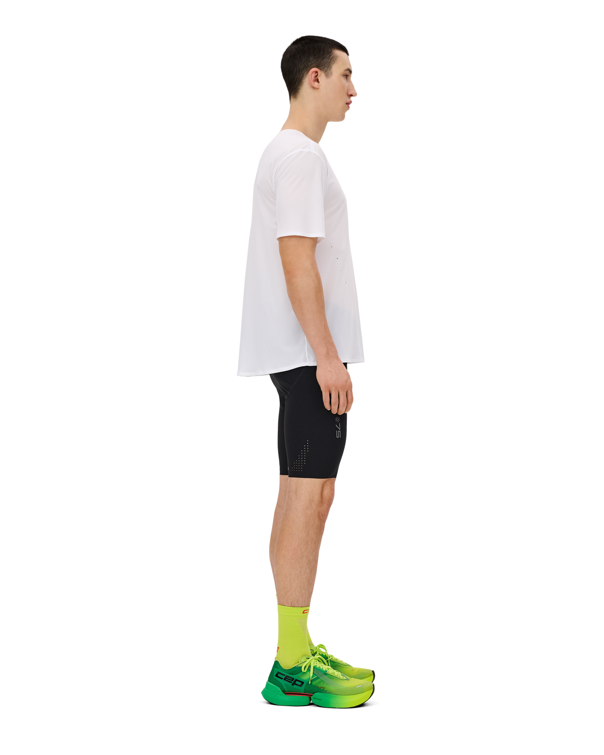 Pro Run Ultralight Short Sleeve Shirt, Men, White