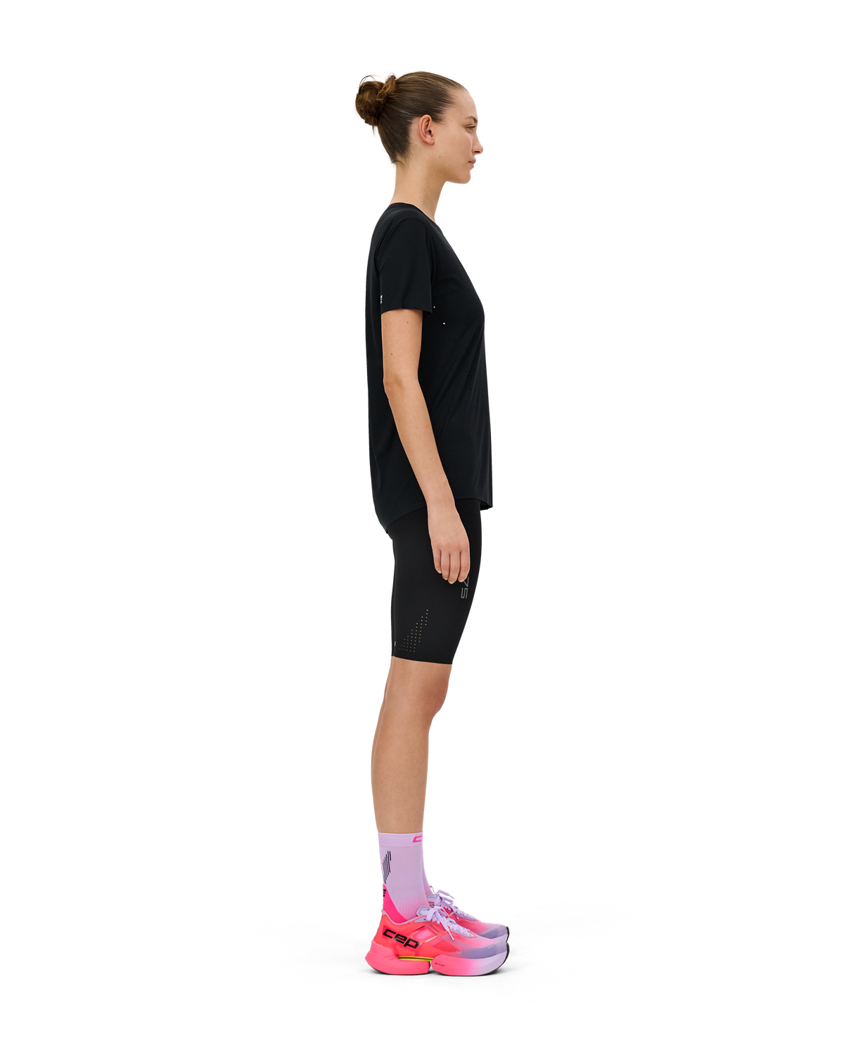 Pro Run Ultralight Short Sleeve Shirt, Women, Black