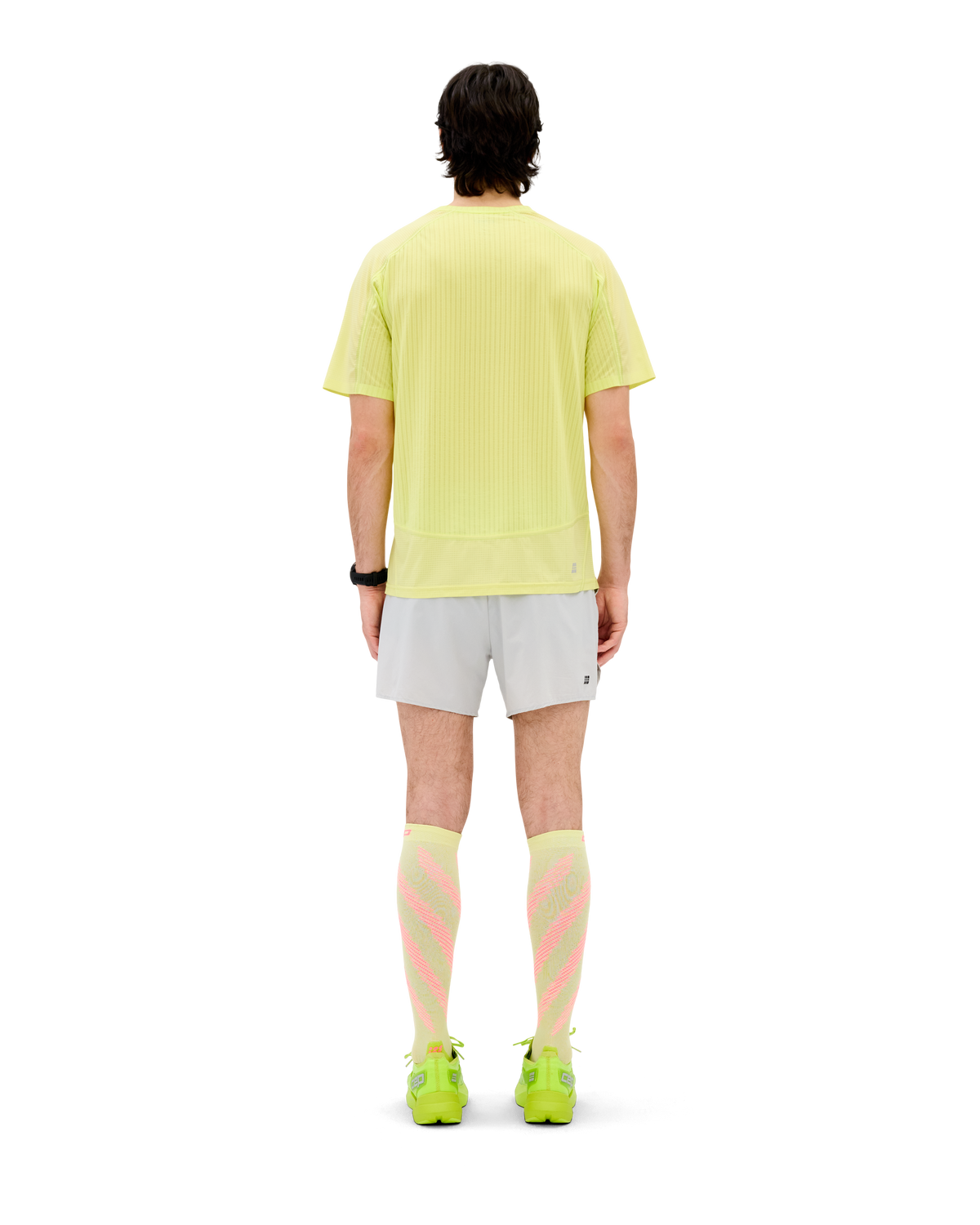 Pro Run Ultralight Short Sleeve Tech Shirt, Men, Lime