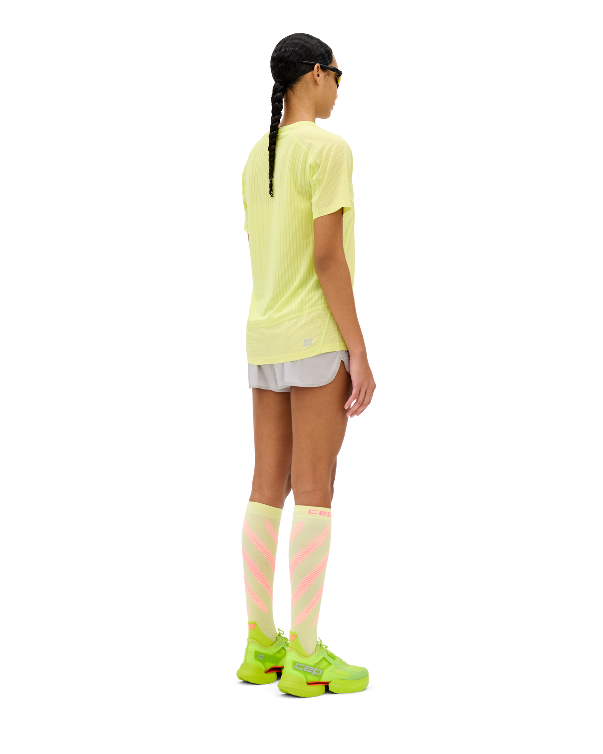 Pro Run Ultralight Short Sleeve Tech Shirt, Women, Lime