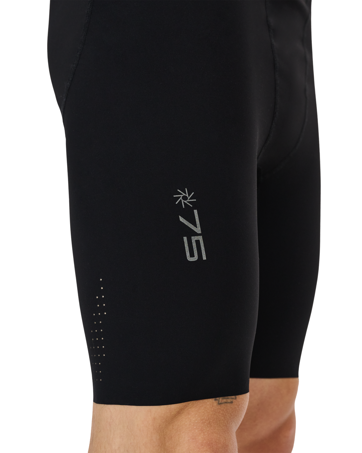 Pro Run Ultralight Compression Shorts, Men, Black, close-up detail