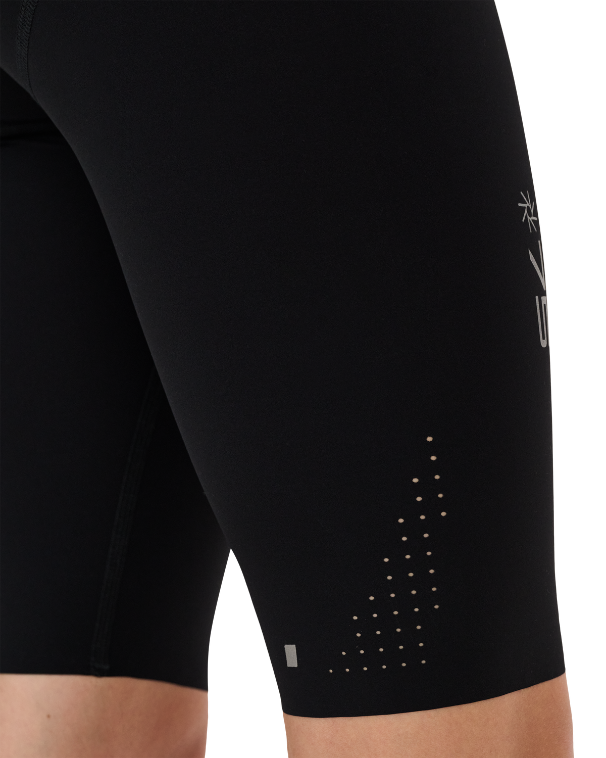 Pro Run Ultralight Compression Shorts, Women, Black, close-up detail