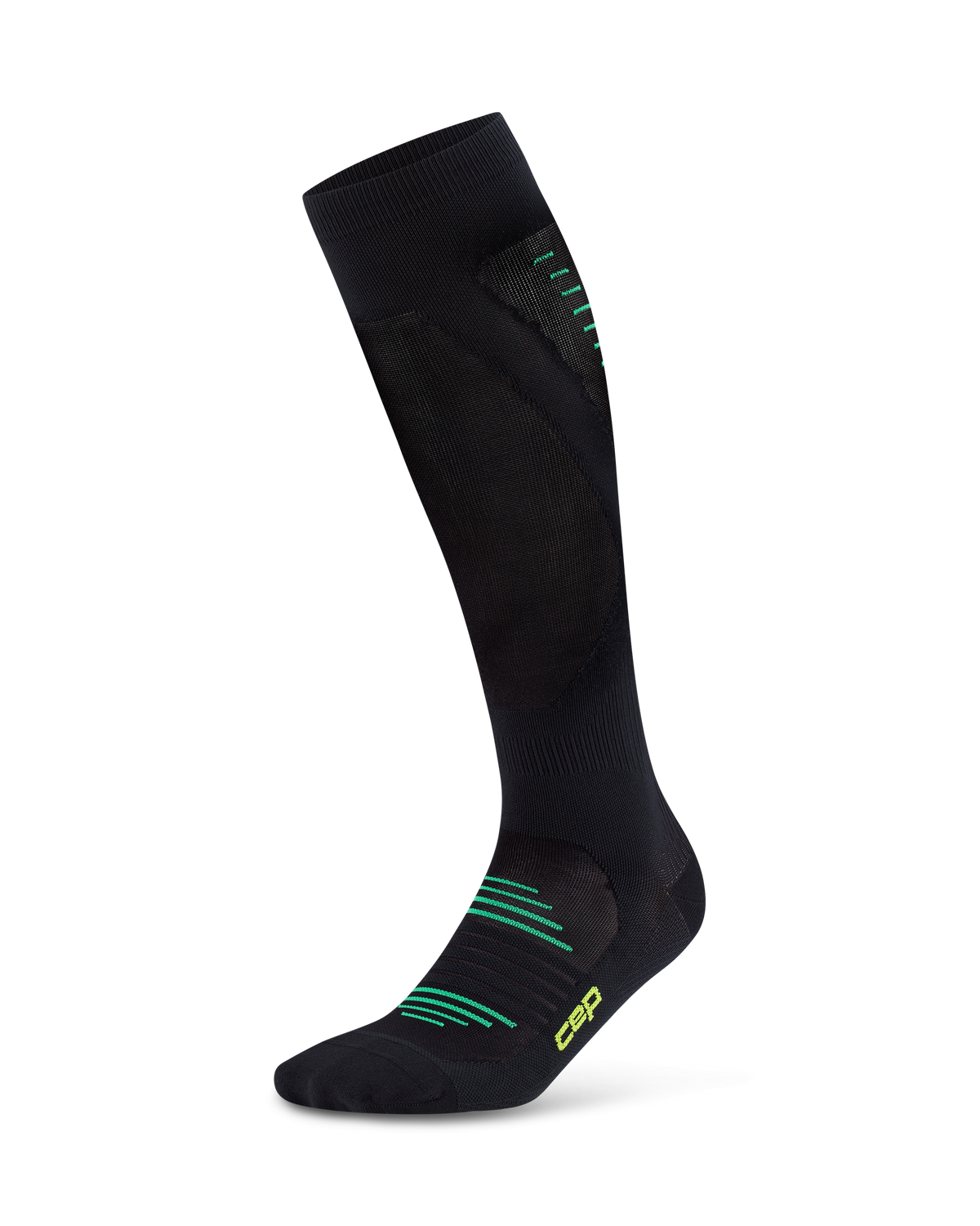 Pro Run Ultralight Tall Compression Socks, Women, Black