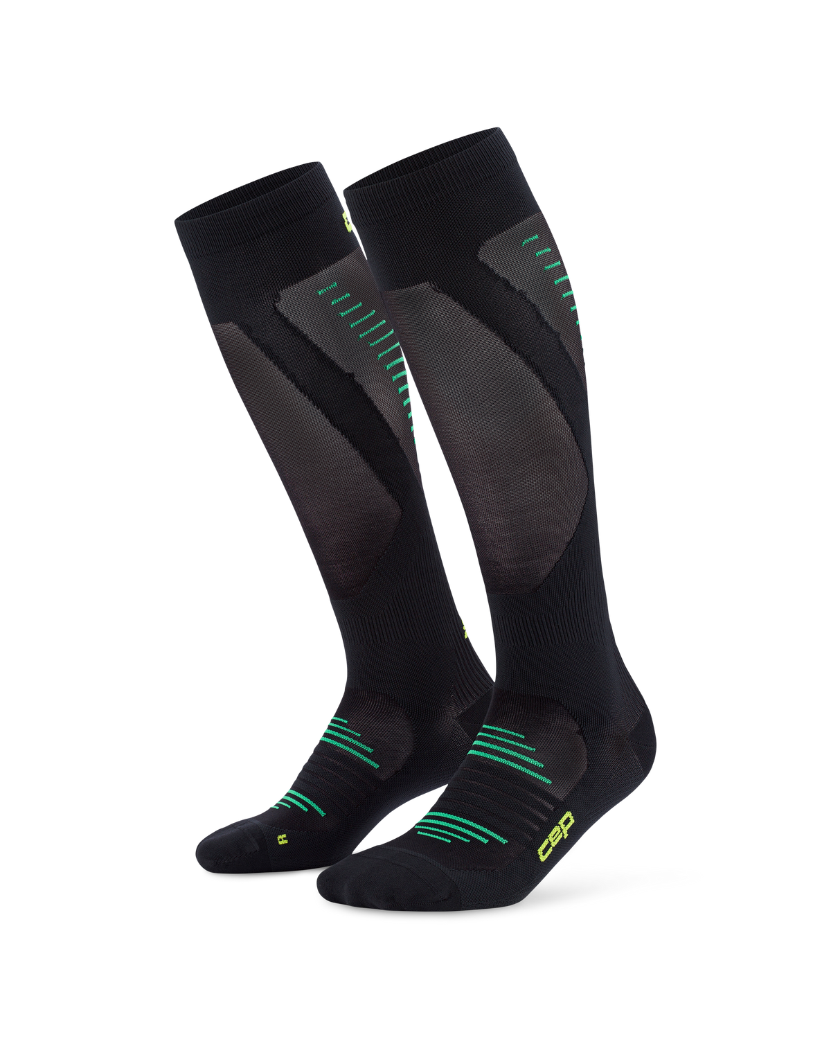 Pro Run Ultralight Tall Compression Socks, Women, Black