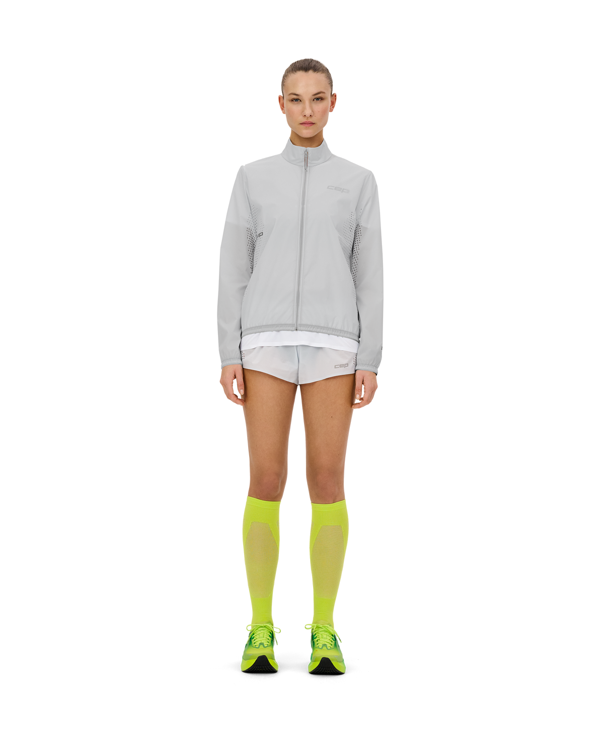 Pro Run Ultralight Windbreaker, Women, Light Grey
