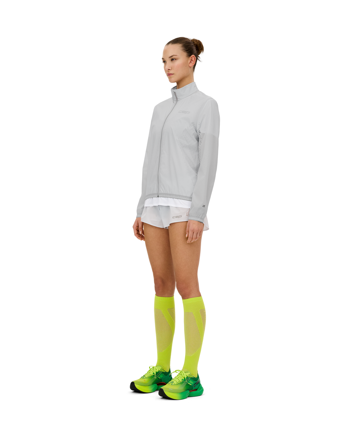 Pro Run Ultralight Windbreaker, Women, Light Grey