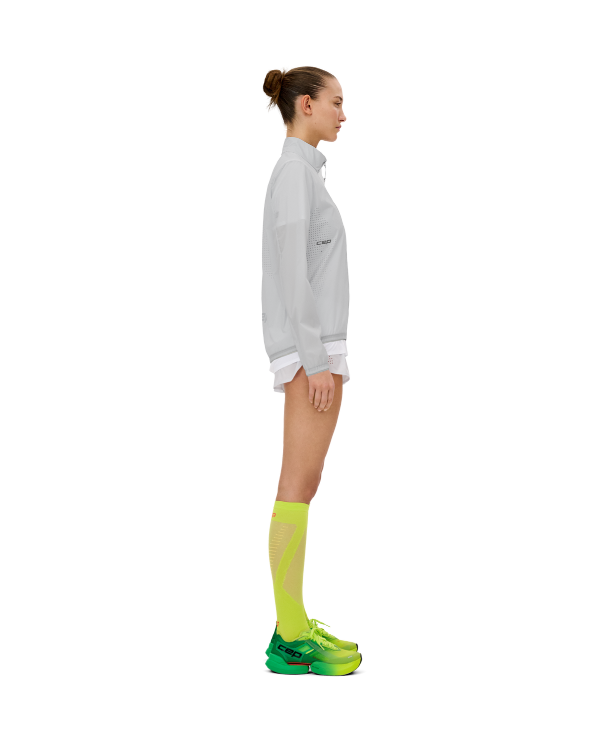 Pro Run Ultralight Windbreaker, Women, Light Grey