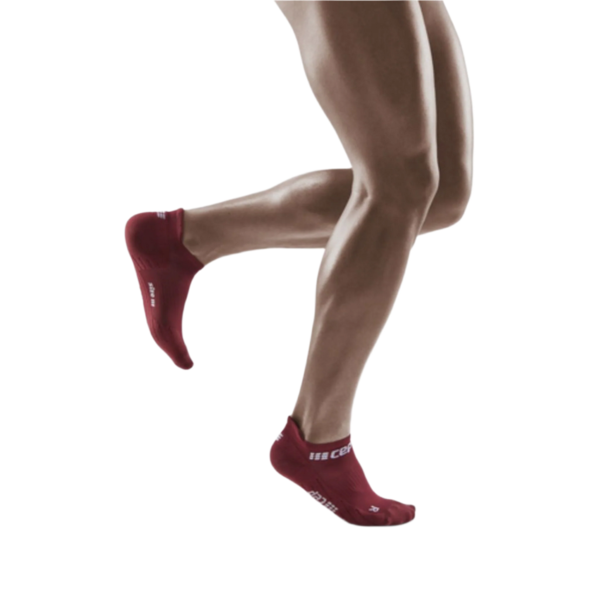 The Run No Show Socks 4.0, Men, Dark Red