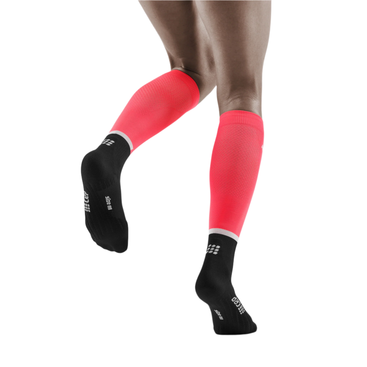 The Run Compression Tall Socks 4.0, Women, Pink/Black