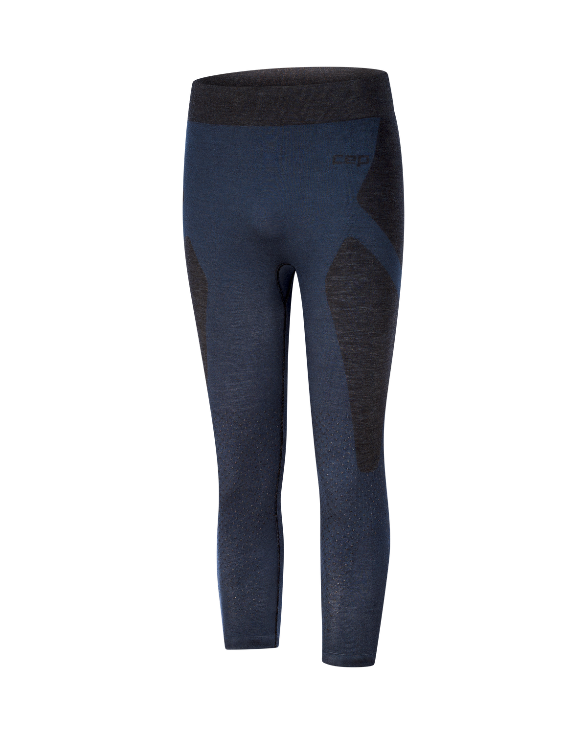 Ski Merino 3/4 Base Tights, Men, Black