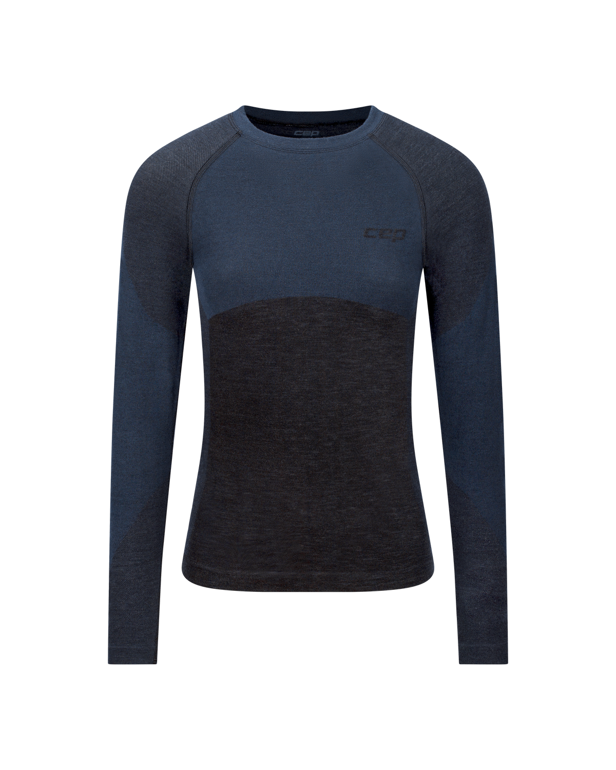 Ski Merino Long Sleeve Base Shirt, Women, Black